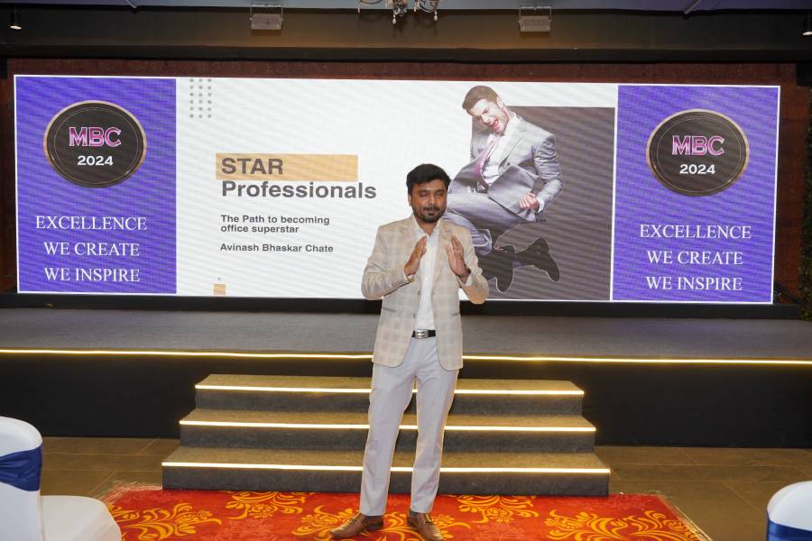 Avinash Chate session: the STAR Professionals keynote on stage